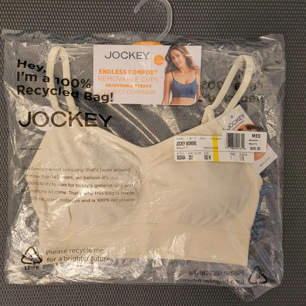 ⚡️FLASH SALE⚡️🎊HP🎊NWT JOCKEY MicroModern Seamless CamiStrap Bralette 3 Avail - Picture 2 of 11